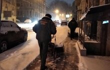 Фото 37: Комунальні служби працюють у посиленому режимі, задля прибирання міста від снігу