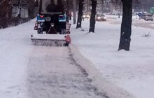Фото 89: Комунальні служби працюють у посиленому режимі, задля прибирання міста від снігу
