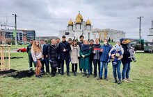 Фото 1: На вихідних у Львові висадили дерева у межах акції «Озеленення планети»