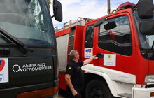 Фото 5: Шість пожежних автомобілів передали громадам Львівської агломерації від тайванського народу