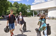 Фото 2: Львів’яни та шведи провели екодень та плоггінг у парку