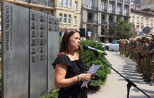 Фото 6: «Алея надії»: у Львові відкрили стелу в пам’ять про зниклих безвісти поліцейських, які захищали країну (фото)