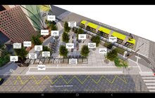 Фото 2: Інститут просторового розвитку створив проєкт громадського простору між вул. Генерала Чупринки та вул. Бандери