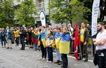 Фото 5: Пацієнти центру UNBROKEN на протезах здолали символічну дистанцію на півмарафоні у Вільнюсі 