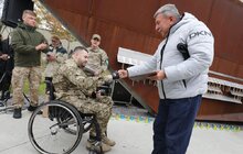 Фото 23: На Меморіалі пам’яті Героїв Небесної Сотні відбулось урочисте підняття Прапора України