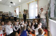 Фото 2: Перша леді Польщі відвідала одну з львівських шкіл