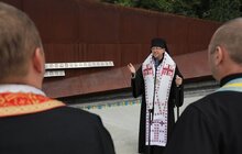 Фото 14: У Львові урочисто підняли прапор України над Меморіалом пам’яті Героїв Небесної Сотні