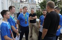 Фото 13: Андрій Садовий вручив грошові премії призерам Всесвітніх ігор зі Львова