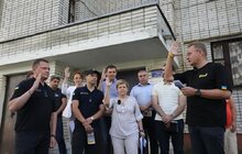 Фото 14: Встановити піч за 4 години: у Львові показали, як безпечно облаштувати пункт обігріву в укриттях (відео)