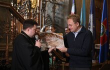 Фото 21: В Гарнізонному храмі урочисто відкрили відреставровані фрески центрального склепіння