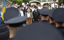 Фото 5: У Львові відбулись урочистості з нагоди Дня поліції та посвячення в захисники правопорядку випускників університету внутрішніх справ