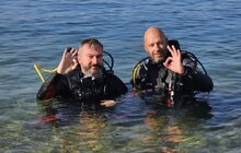 Фото 5: Дайвінг в Адріатичному морі: українські ветерани взяли участь у проєкті від хорватських колег