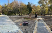 Фото 1: У лісопарку «Білогорща» та парку ім. І. Виговського завершують реконструкцію