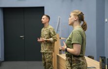 Фото 2: Бойові медики обмінювалися досвідом з фахівцями міської лікарні Львова
