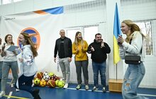 Фото 15: Спортивна шкільна ліга D: у запеклій боротьбі визначили чемпіона з волейболу
