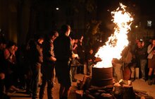 Фото 18: У Львові відбулася Стрілецька ватра на площі біля скульптурної композиції українським бійцям Листопадового чину