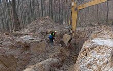 Фото 8: За перший місяць 2025 року Львівводоканал замінив 1 395 м аварійних ділянок водопроводів