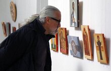 Фото 9: В Палаці мистецтв представили 400 сучасних ікон