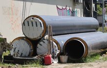 Фото 2: На Сихові міняють аварійну тепломережу, яка забезпечує тепло для 120 тисяч людей (відео)