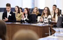 Фото 3: У Львівській міськраді проходить завершальний модуль Школи громадянського лідерства «Небайдужі»
