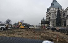 Фото 8: Реконструкція пл. Двірцевої: розпочалися роботи із заміни колектора на території біля автовокзалу