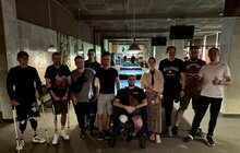 Фото 4: Пацієнти центру НЕЗЛАМНІ спробували новий вид реабілітації – гру в більярд