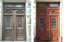 Фото 6: На вулиці Федорова відновили історичну дерев’яну браму
