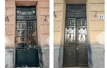 Фото 6: На ній залишилися сліди від бомби: реставратори відновили історичну браму на вул. Чернігівській