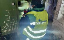 Фото 1: Львівські комунальники долучилися до ліквідації наслідків ракетних ударів по Києву