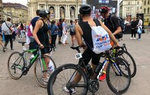 Фото 1: У центрі міста нагородили переможців Lviv Triathlon Cup