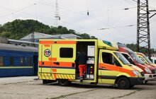 Фото 8: До львівських лікарень евакуювали поранених з Дніпра