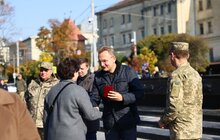 Фото 6: У день захисників та захисниць України мерія Львова відзначила військових та волонтерів