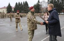 Фото 18: Мер Львова привітав наших захисників з 80-ої бригади