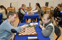 Фото 25: У Львові пройшов шаховий турнір серед незрячих