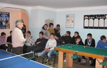 Фото 1: Львівські школярі зустрілися з інспектором кримінальної міліції лейтенантом Петром Козирою