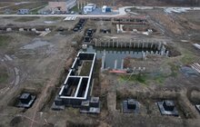Фото 3: Сміттєпереробний завод у Львові збудований на 65% і сюди вже завезли першу частину обладнання (відео)