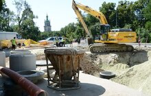Фото 5: На початку наступного тижня планують завершити ремонт камери каналізаційного колектора на вул. Винниченка