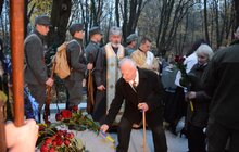 Фото 8: На братській могилі на цвинтарі Старого Знесіння відбулося вшанування пам’яті загиблих воїнів УГА