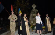 Фото 15: На братській могилі на цвинтарі Старого Знесіння відбулося вшанування пам’яті загиблих воїнів УГА