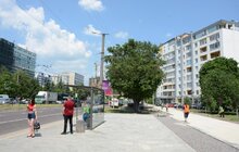 Фото 9: Велопростір Львова збільшується: на пр. Чорновола тривають роботи з будівництва велодоріжки