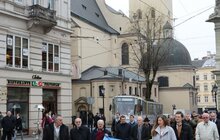 Фото 10: Львів'яни відзначили 26-ту річницю підняття Державного прапора над Ратушею
