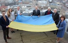 Фото 18: Львів'яни відзначили 26-ту річницю підняття Державного прапора над Ратушею