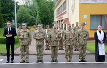 Фото 9: На території Національної академії сухопутних військ імені гетьмана Петра Сагайдачного відбулись поминальні заходи