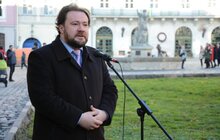 Фото 7: «Історики назвали Львів точкою перетину багатьох світів і ця лавочка також має стати такою точкою», - Матіас Конрад
