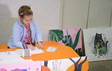 Фото 2: «Арт-терапія» для діток: для міської дитячої клінічної лікарні створили понад 70 картин