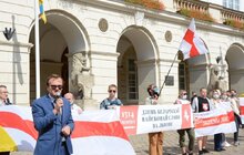 Фото 12: На пл. Ринок у Львові відкрили виставку «Рік спротиву: як по(в)стає Білорусь»