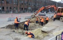 Фото 7: «Ми зараз у фазі дуже складних робіт», - А.Садовий по будівництво трамвайної колії на Сихів