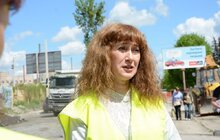 Фото 4: Ремонт вул. Б. Хмельницького: на ділянці від вул. Липинського до вул. Кукурудзяної вже нанесено два шари асфальту