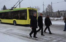 Фото 13: Львів отримав нові тролейбуси та малогабаритні низькопідлогові автобуси