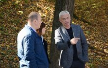 Фото 11: У Личаківському парку тривають ремонтні роботи: облаштовують центральну алею та велодоріжку